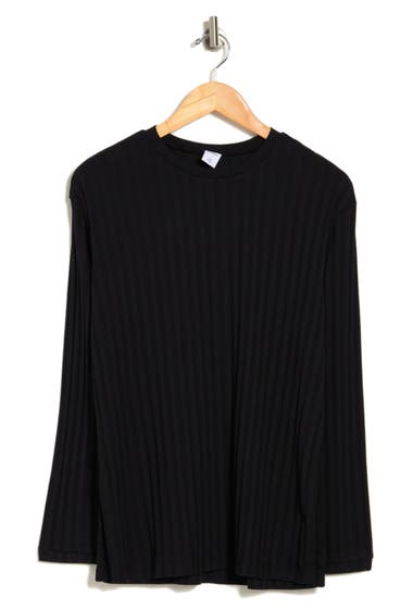 Imbracaminte Femei Melrose and Market Rib Knit Tunic Black image