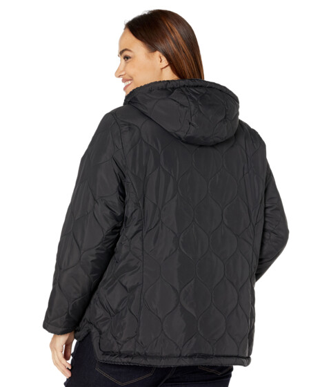 Imbracaminte Femei Free Country Plus Size Cloud Lite Reversible Jacket with Hood Black image2