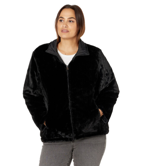 Imbracaminte Femei Free Country Plus Size Cloud Lite Reversible Jacket Black image1