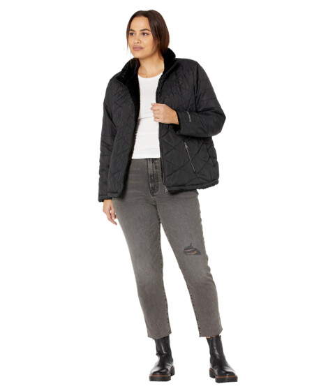 Imbracaminte Femei Free Country Plus Size Cloud Lite Reversible Jacket Black image4