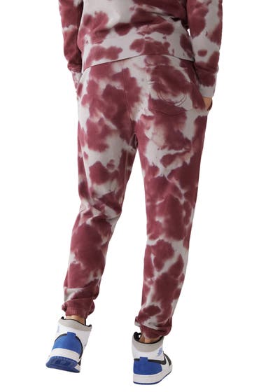Imbracaminte Barbati True Religion Sunset Tie Dye Print Joggers Ivy League Grey Tie Dye image1