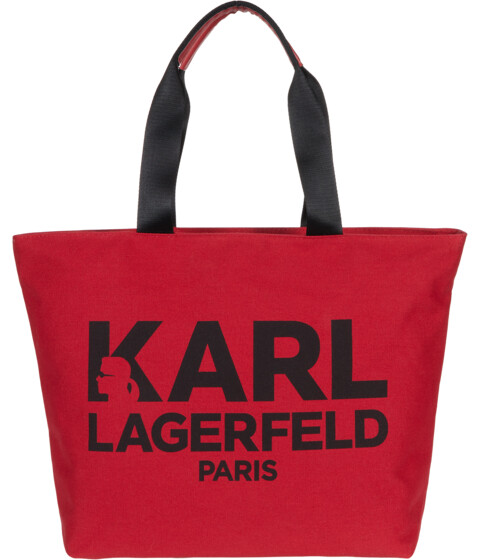Genti Femei Karl Lagerfeld Paris Kristen Tote Crimson image