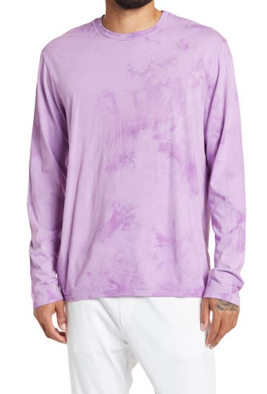 Imbracaminte Barbati MSINGER Tie Dye Long Sleeve T-Shirt Berry image0