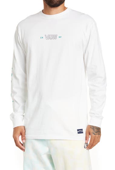 Imbracaminte Barbati Vans Sequence Long Sleeve T-Shirt White image0