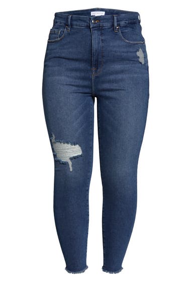 Imbracaminte Femei Good American Good Legs High Rise Ankle Cropped Jeans Blue521 image2