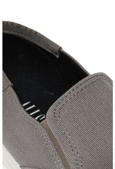 Incaltaminte Barbati AllSaints Manny Slip-On Canvas Sneaker Charcoal Grey image3