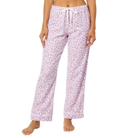 Imbracaminte Femei PJ Salvage Flannel PJ Pants Lilac Wild Spots