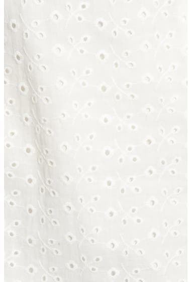Imbracaminte Femei MINKPINK Idalia Cotton Eyelet Midi Dress Off White image6