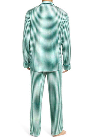 Imbracaminte Barbati Nordstrom Moonlight Pajamas Green Evergreen Gingham image1
