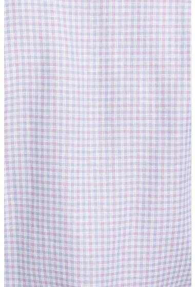 Imbracaminte Barbati David Donahue Trim Fit Plaid Dress Shirt Blue Lilac image4