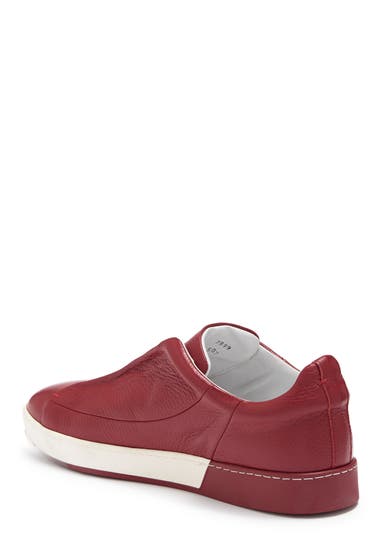 Incaltaminte Barbati Bacco Bucci Pinto Leather Slip-On Sneaker Red image1