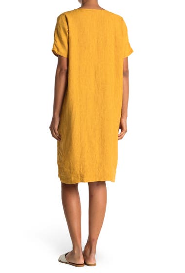 Imbracaminte Femei Eileen Fisher Woven Pocket Shift Dress Magld image1