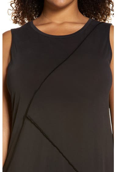 Imbracaminte Femei Halogen supsup Exposed Seam Knit Maxi Dress Black image3
