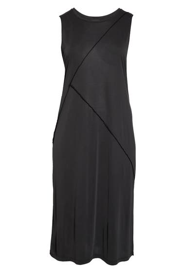 Imbracaminte Femei Halogen supsup Exposed Seam Knit Maxi Dress Black image4