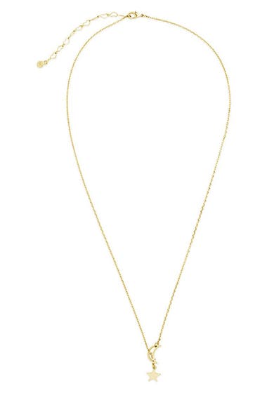 Bijuterii Femei Sterling Forever 14K Gold Plated Sterling Silver Star Moon Y-Necklace Gold image1