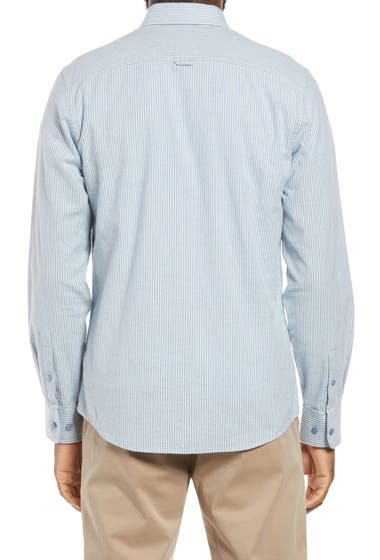 Imbracaminte Barbati Nordstrom Regular Fit Stretch Cotton Button-UpShirt Blue Skyway - Blue Oxford image2