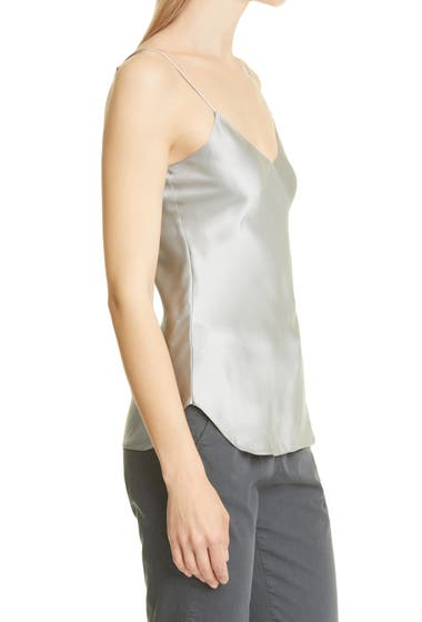 Imbracaminte Femei NILI LOTAN Isabella Silk Camisole Cement image2