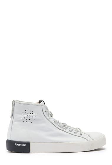 Incaltaminte Barbati Blackstone PM43 Slip-On High Top Sneaker White Leather image2