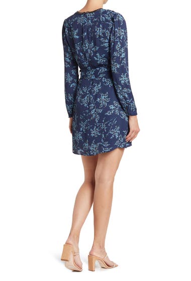 Imbracaminte Femei REISS Melody Floral Print Mini Dress Blue image1