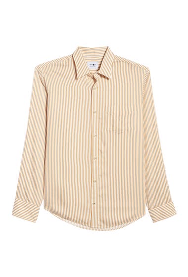 Imbracaminte Barbati NN07 Errico Stripe Button-Up Shirt Light Canela image5