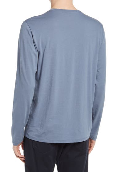 Imbracaminte Barbati Vince Slim Fit Long Sleeve Crewneck T-Shirt Weatherford image1