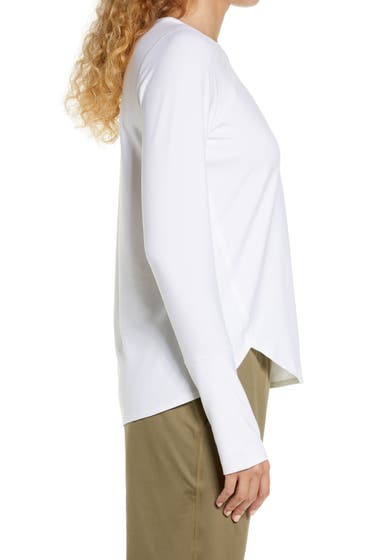 Imbracaminte Femei Zella Run In Long Sleeve T-Shirt White image2
