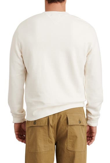 Imbracaminte Barbati ALEX MILL Cotton Crewneck Sweatshirt Natural image1