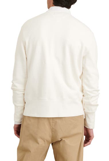 Imbracaminte Barbati ALEX MILL Cotton Crewneck Sweatshirt Natural image8