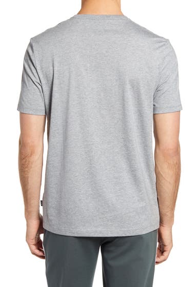 Imbracaminte Barbati BOSS Hugo Boss BOSS Mens Tiburt Crewneck T-Shirt Silver image1