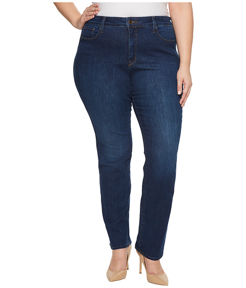 Imbracaminte Femei NYDJ Plus Size Plus Size Marilyn Straight Jeans in Cooper Cooper