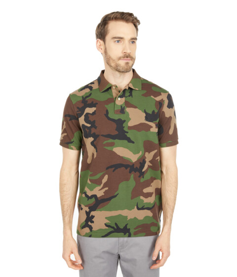 Imbracaminte Barbati Polo Ralph Lauren Classic Fit Camo Mesh Polo Shirt Surplus Camo