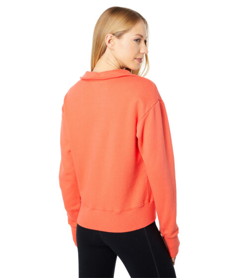 Imbracaminte Femei SUNDRY Collared Sweatshirt Coral