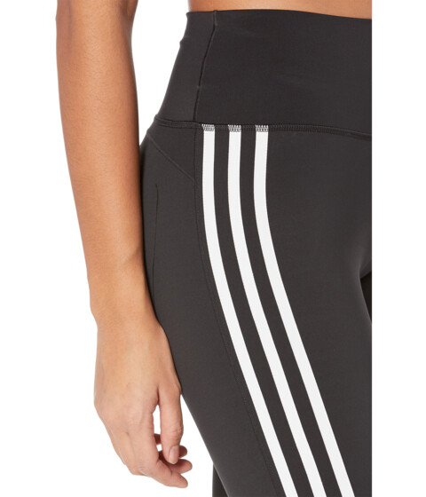 Imbracaminte Femei adidas Believe This 20 3-Stripes Short Tights BlackWhite