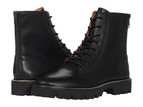 Incaltaminte Femei Madewell The Citywalk Lugsole Lace-Up Boot in Leather True Black image13