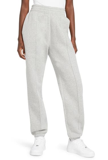 Imbracaminte Femei Nike Sportswear Essential Fleece Pants Dark Grey Heather White image3
