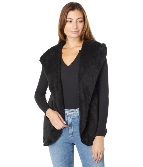 Imbracaminte Femei Dylan by True Grit Dream Pile Over-Sized Cozy Vest Vintage Black