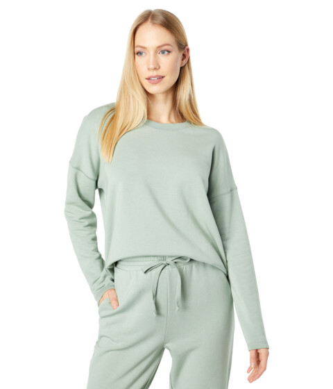 Imbracaminte Femei Madewell MWL Superbrushed Easygoing Sweatshirt Frosted Willow