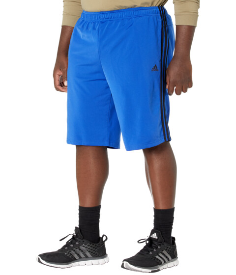 Imbracaminte Barbati adidas Big amp Tall Essential Tricot 3-Stripes Shorts Bold BlueBlack