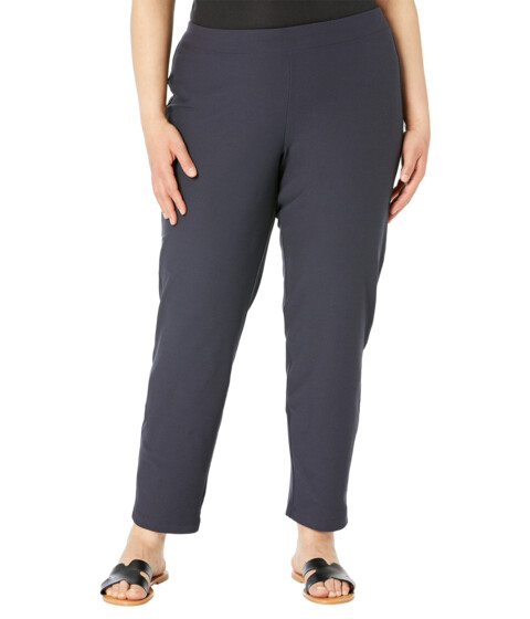 Imbracaminte Femei Eileen Fisher Slim Ankle Pants in Washable Stretch Crepe Nocturne