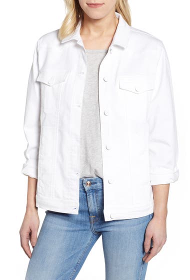 Imbracaminte Femei Wit Wisdom Western Denim Jacket Optic White image4
