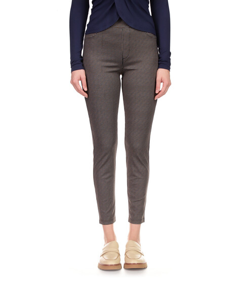 Imbracaminte Femei Sanctuary Runway Ponte Leggings with Functional Pockets Solid Gold Check