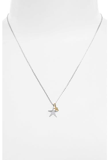 Bijuterii Femei ESTELLA BARTLETT Bright Star Pendant Necklace Silver image2