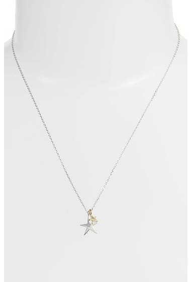 Bijuterii Femei ESTELLA BARTLETT Bright Star Pendant Necklace Silver image3