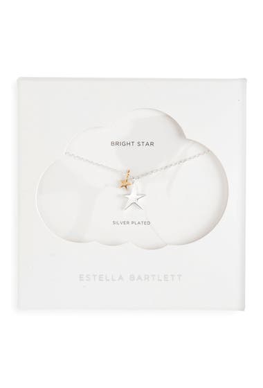 Bijuterii Femei ESTELLA BARTLETT Bright Star Pendant Necklace Silver image