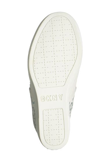 Incaltaminte Femei DKNY Cosmos Wedge Sneaker Wht Silver image4