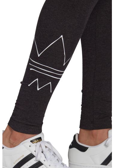 Imbracaminte Femei adidas Originals Graphic Tights Black Melange image3