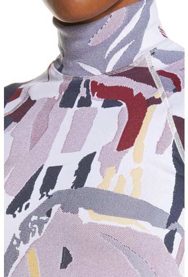 Imbracaminte Femei Sweaty Betty Geometric Print Base Layer Top White Mountain image3
