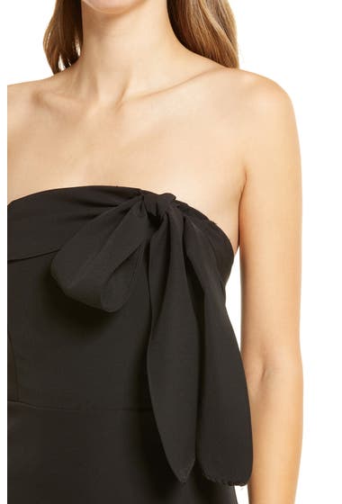 Imbracaminte Femei Sam Edelman Bow Strapless Minidress Black image3
