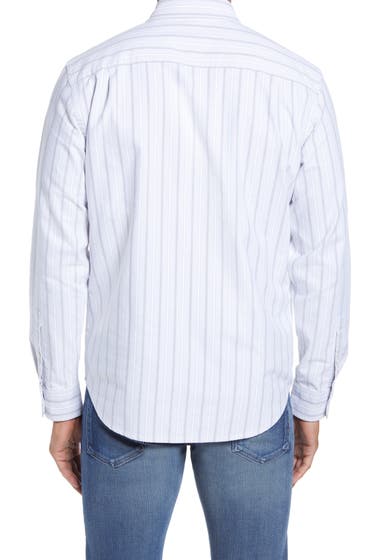 Imbracaminte Barbati CLUB MONACO Slim Fit Stripe Button-Down Oxford Shirt White Multi image1