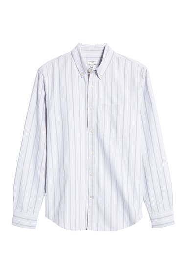 Imbracaminte Barbati CLUB MONACO Slim Fit Stripe Button-Down Oxford Shirt White Multi image4